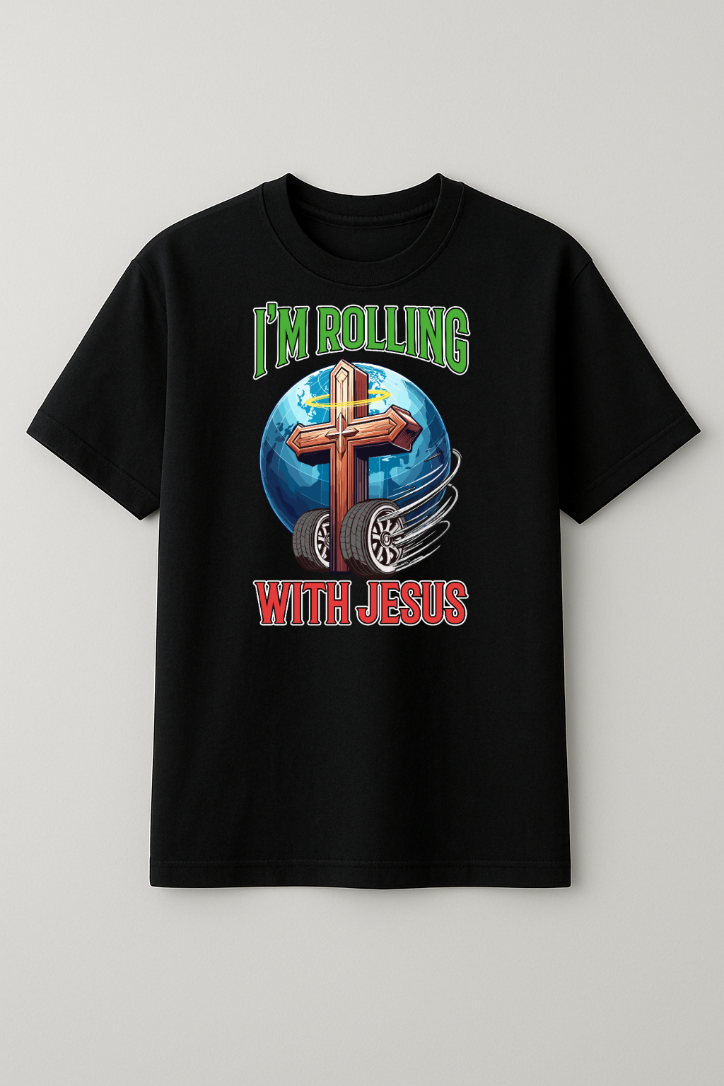 Rolling with Jesus T-Shirt