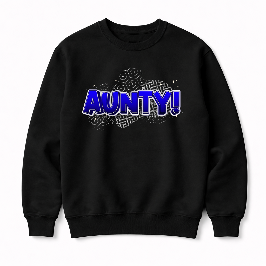 Aunty Sweatshirt-Pink