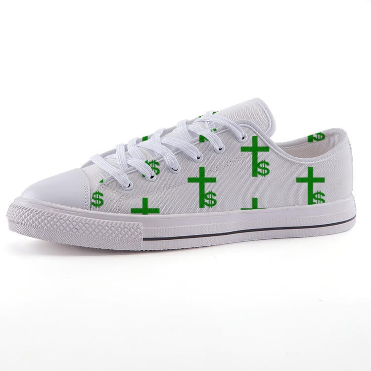 Men’s lace-up canvas shoes