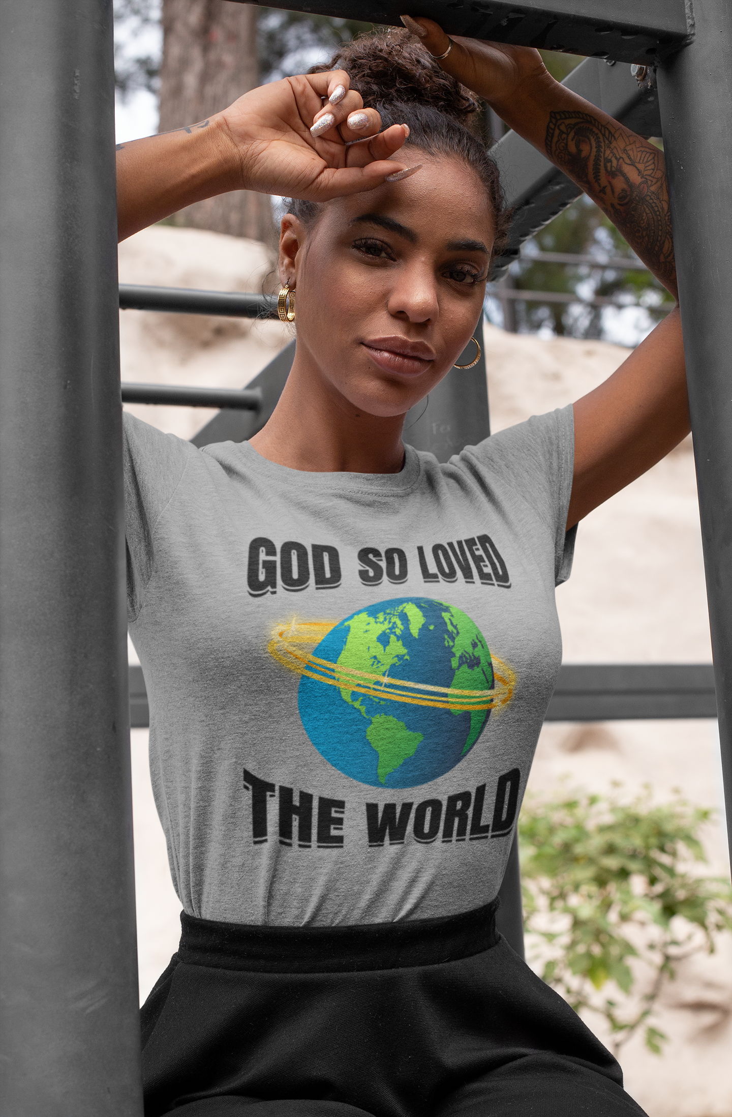 God So Loved T-Shirt