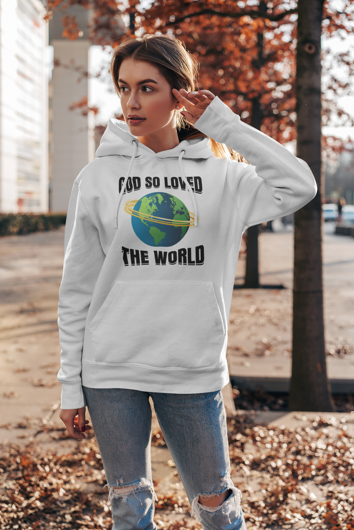 God So Loved Hoodie