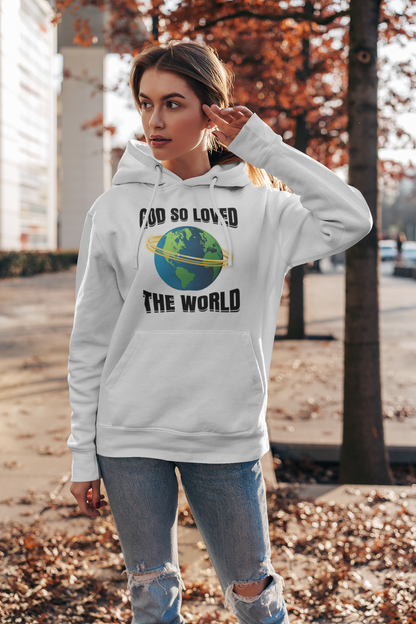 God So Loved Hoodie