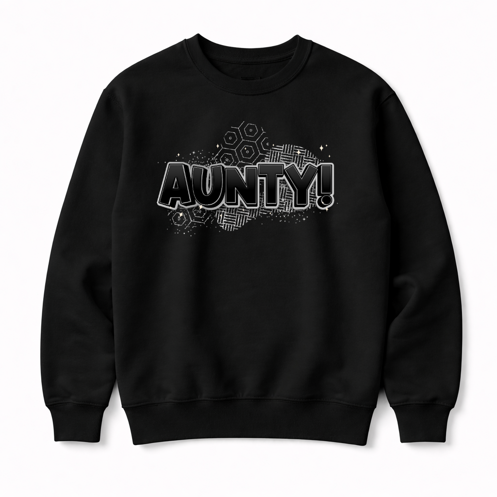 Aunty Sweatshirt-Pink