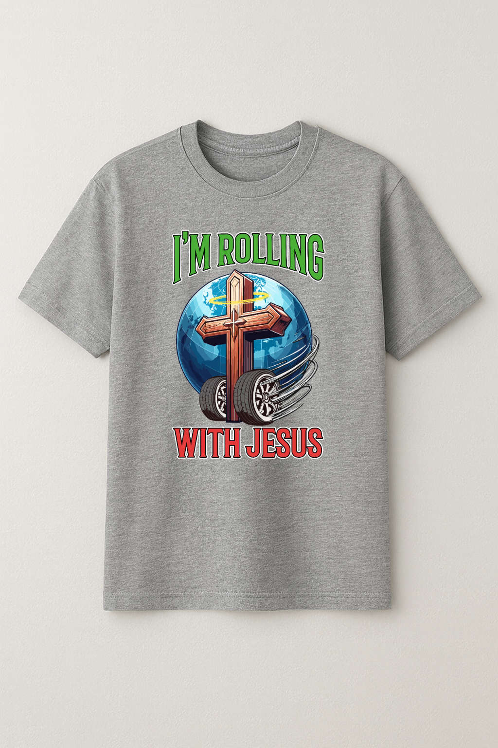 Rolling with Jesus T-Shirt