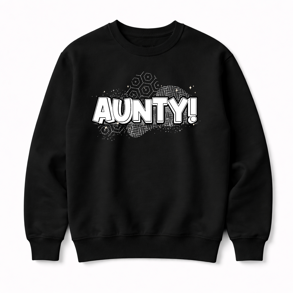 Aunty Sweatshirt-Pink