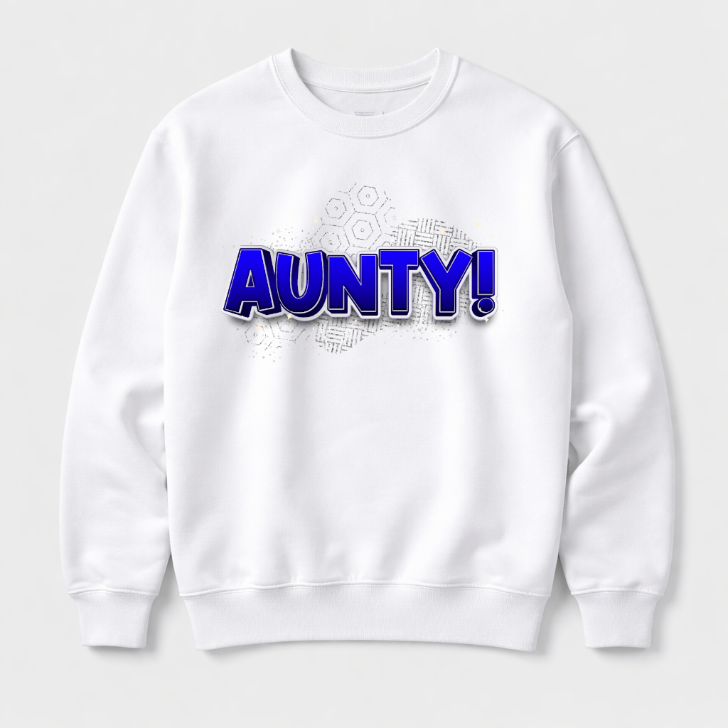 Aunty Sweatshirt-Pink