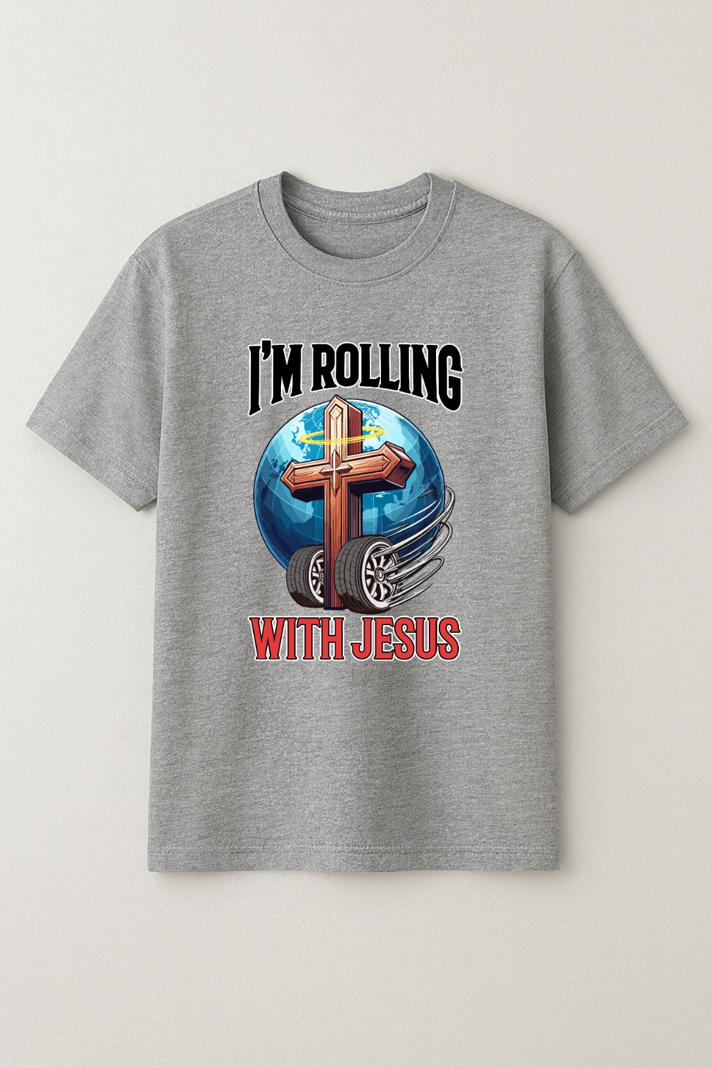 Rolling with Jesus T-Shirt