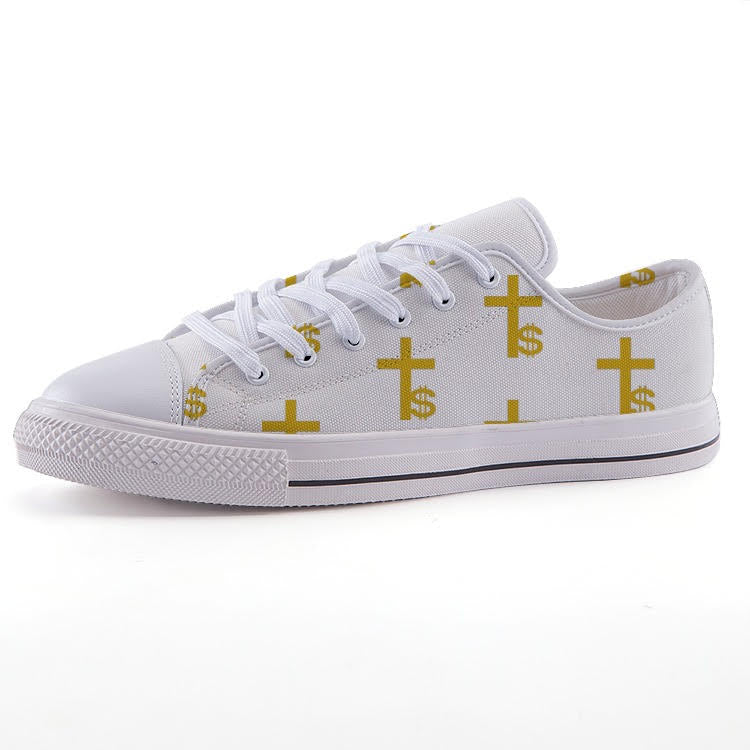Men’s lace-up canvas shoes