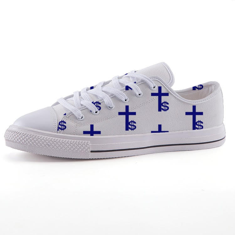 Men’s lace-up canvas shoes