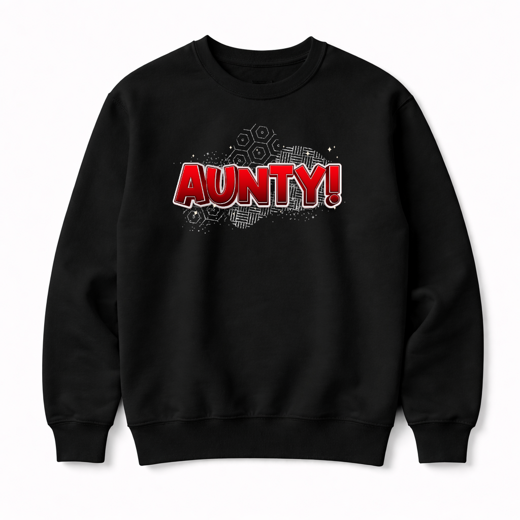 Aunty Sweatshirt-Pink