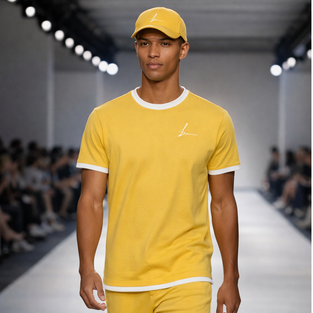 Men's Script/Classic Ensemble - Ringer Tee & Baseball Cap