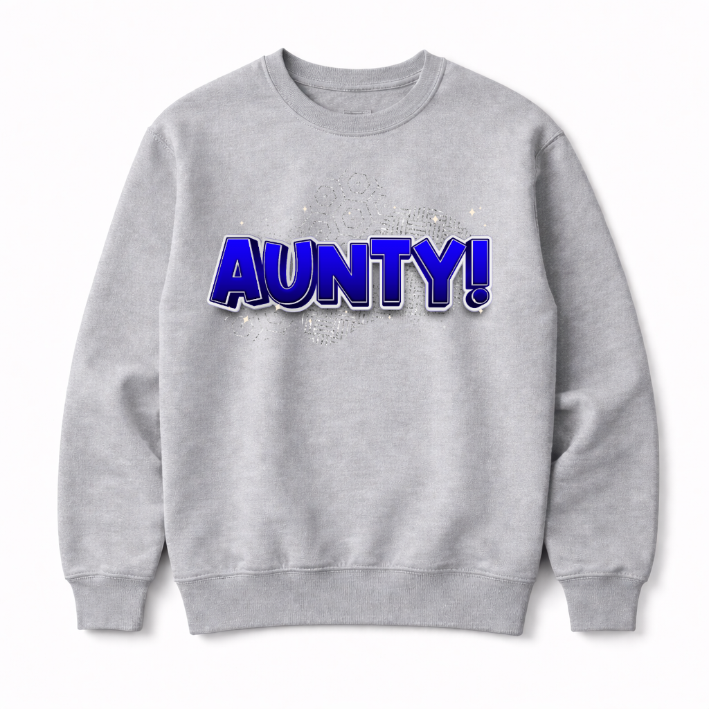 Aunty Sweatshirt-Pink