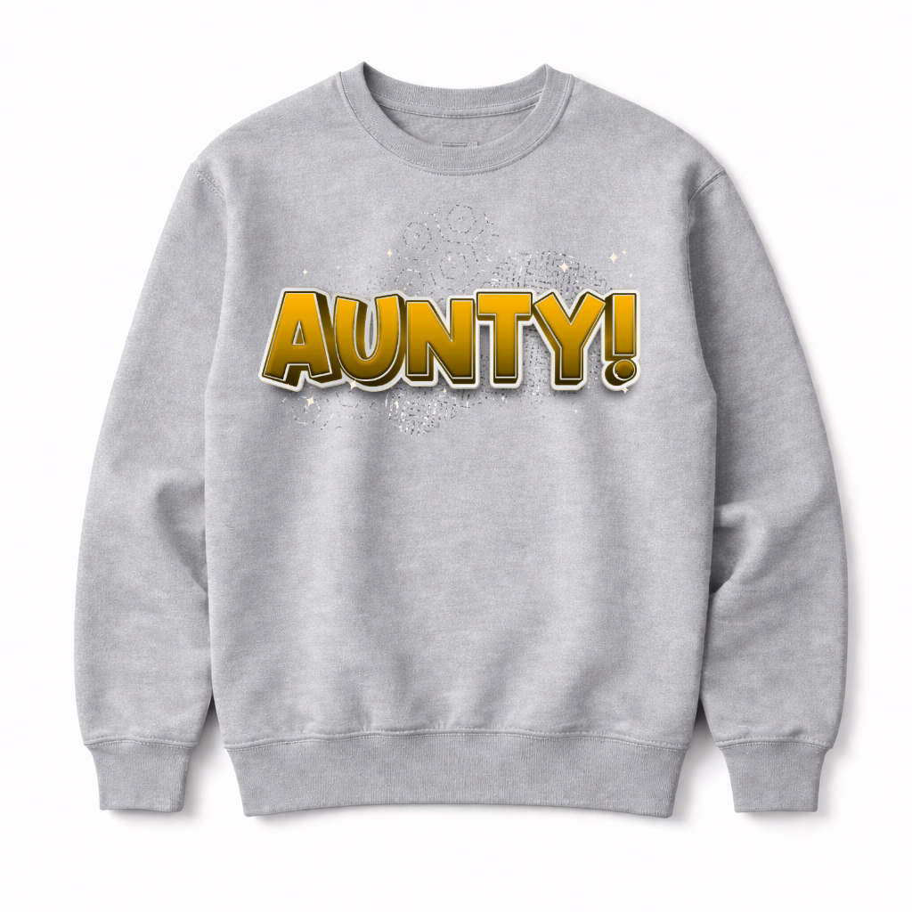 Aunty Sweatshirt-Pink