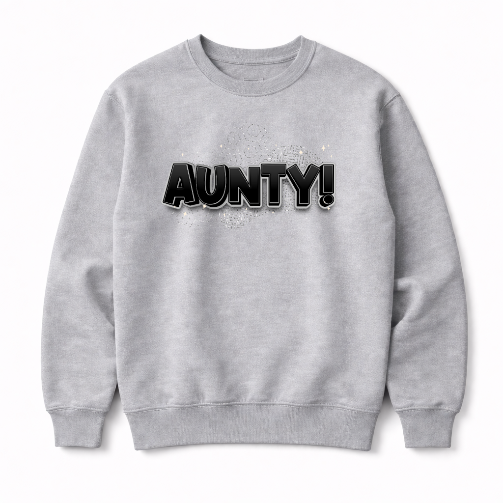 Aunty Sweatshirt-Pink