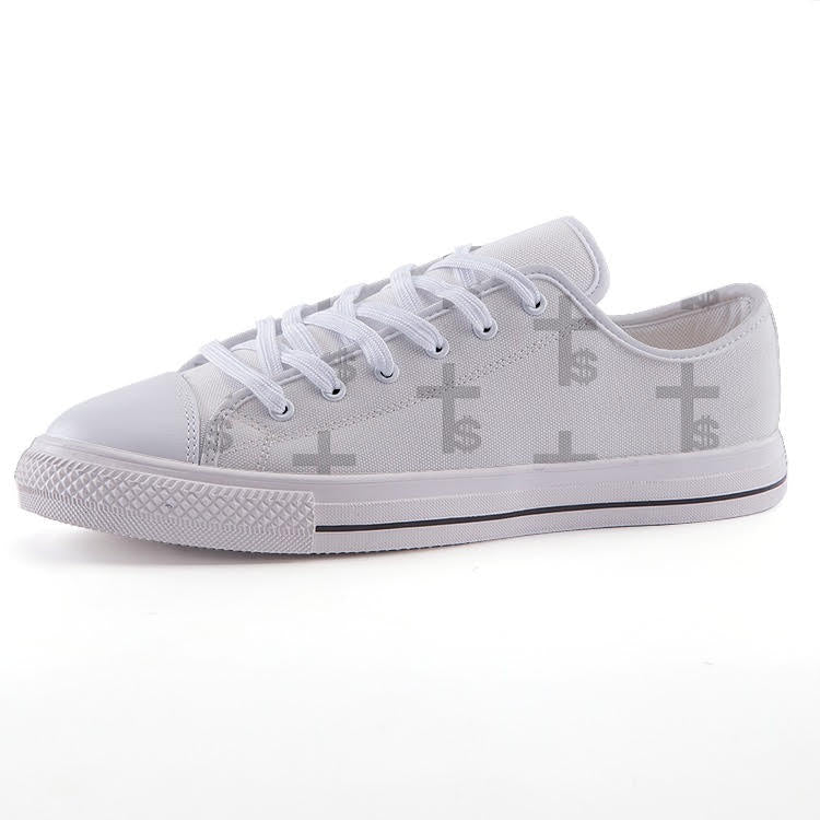 Men’s lace-up canvas shoes