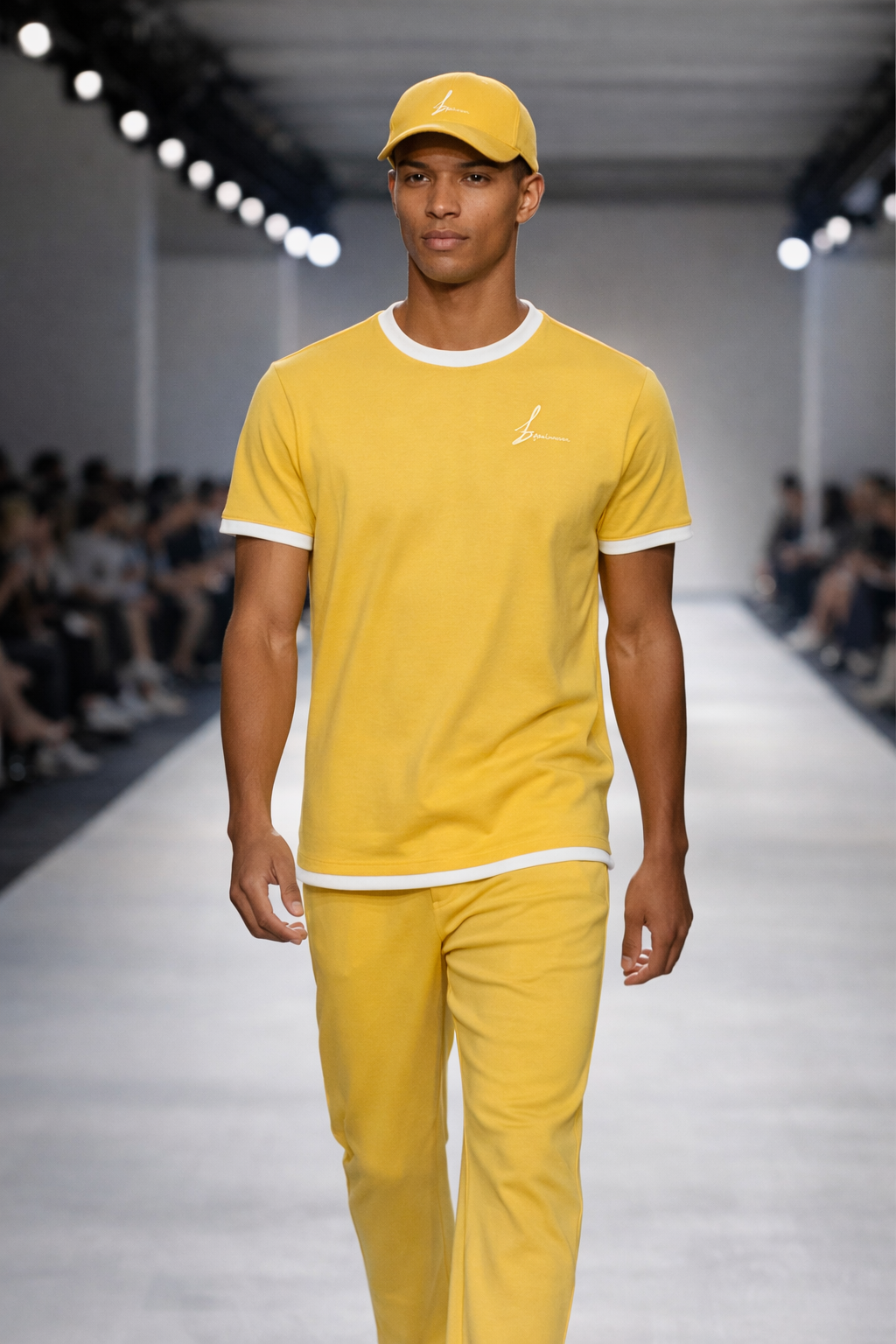 Men's Script/Classic Ensemble - Ringer Tee & Baseball Cap