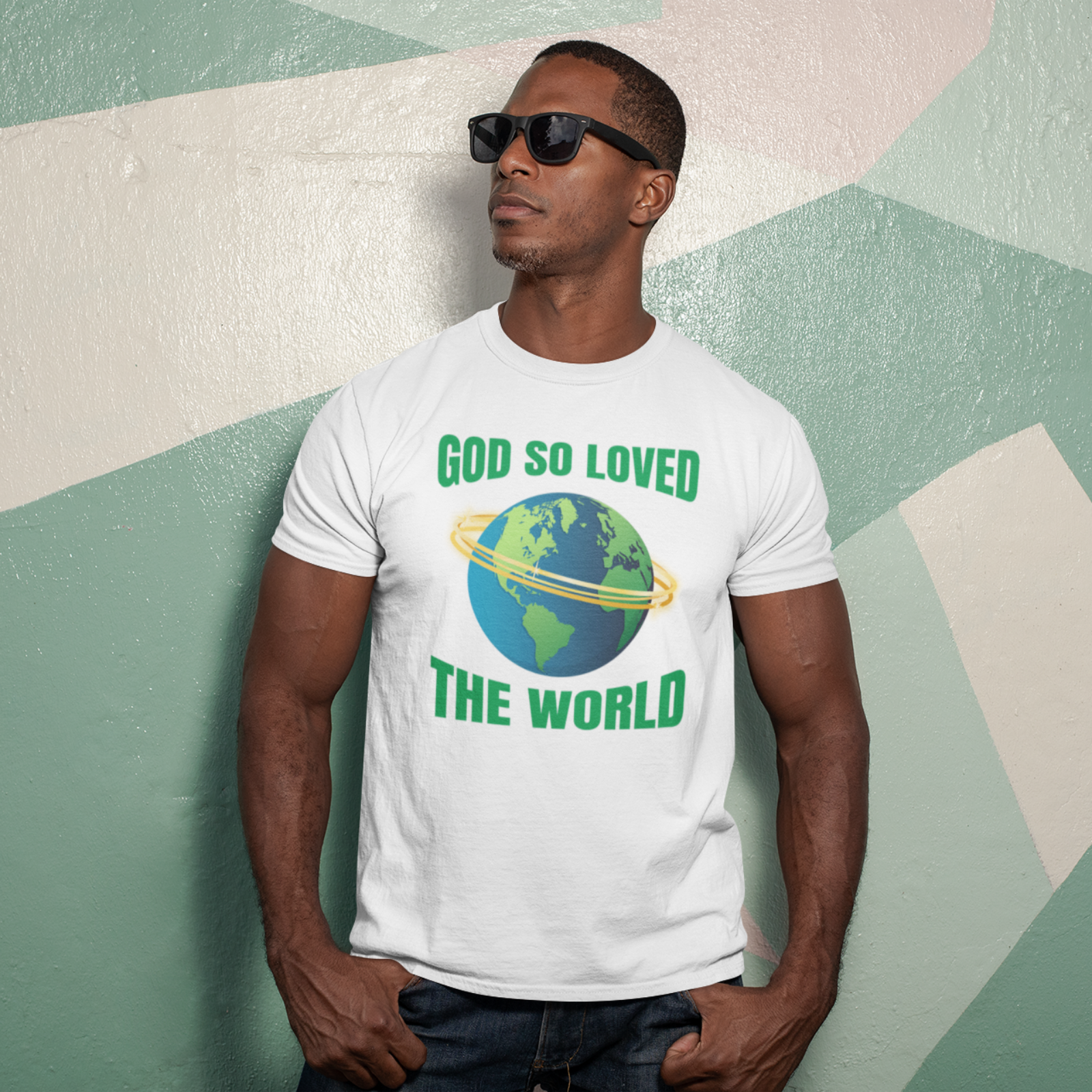 God So Loved T-Shirt