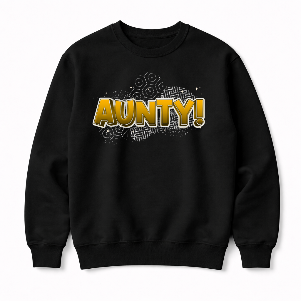 Aunty Sweatshirt-Pink