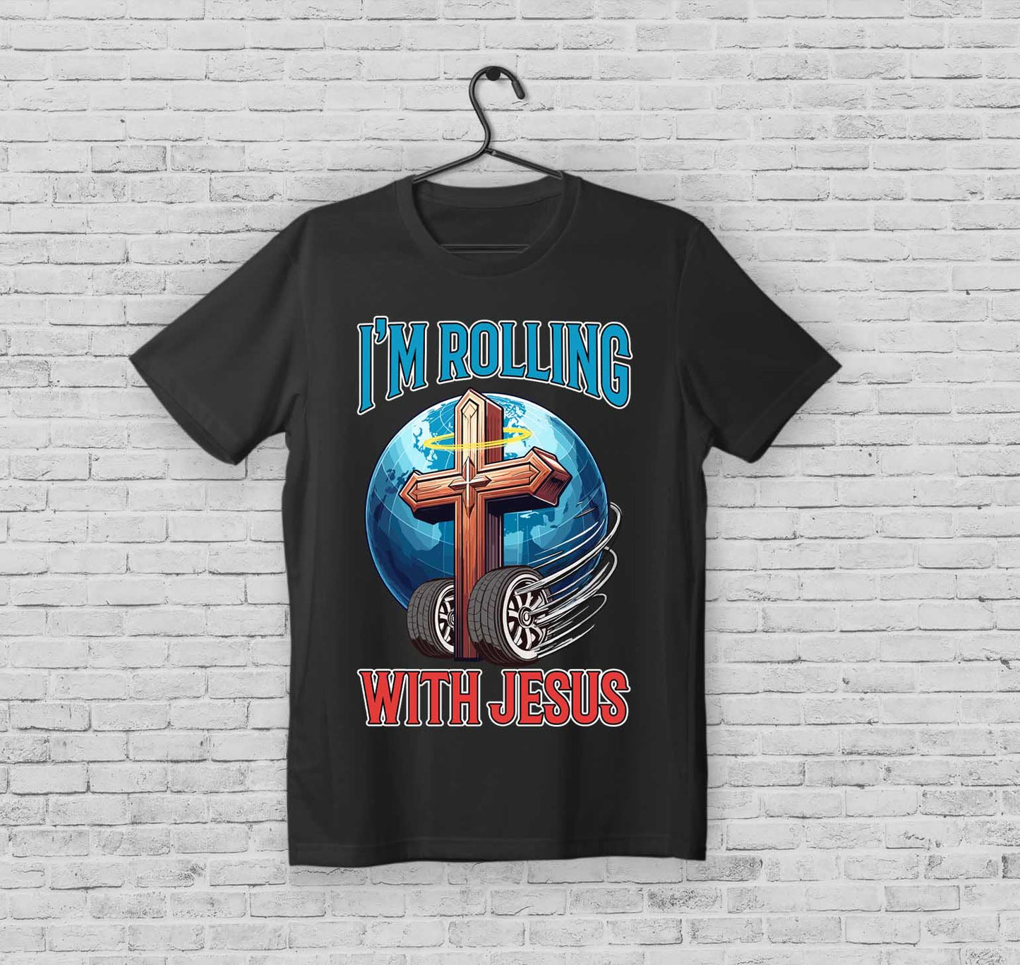 Rolling with Jesus T-Shirt