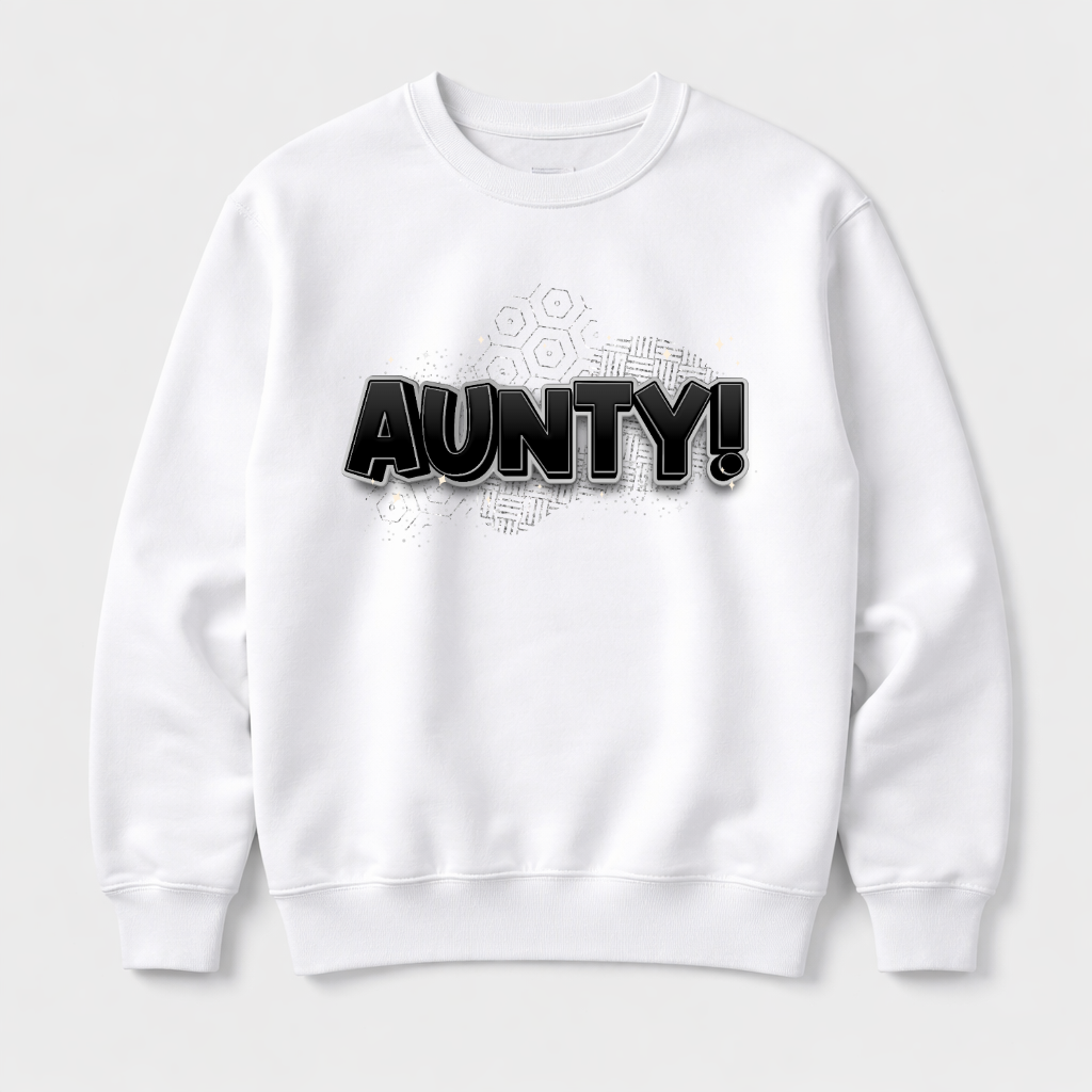 Aunty Sweatshirt-Pink