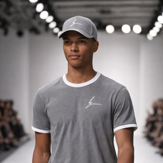 Men's Script/Classic Ensemble - Ringer Tee & Baseball Cap