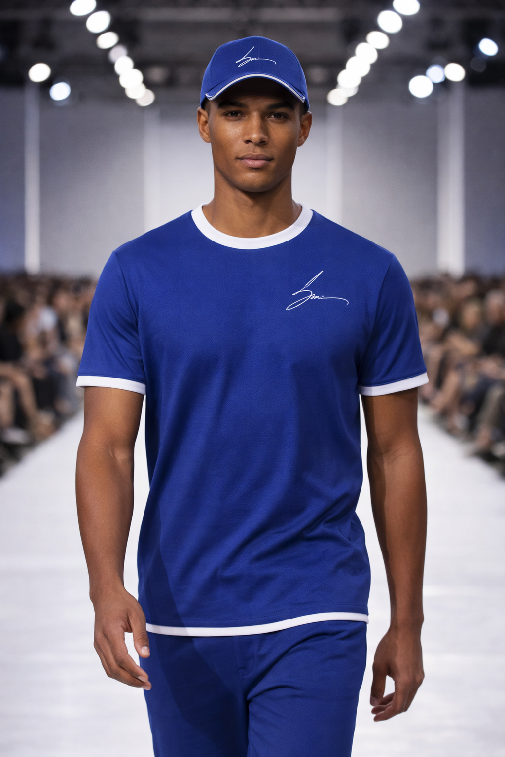 Men's Script/Classic Ensemble - Ringer Tee & Baseball Cap