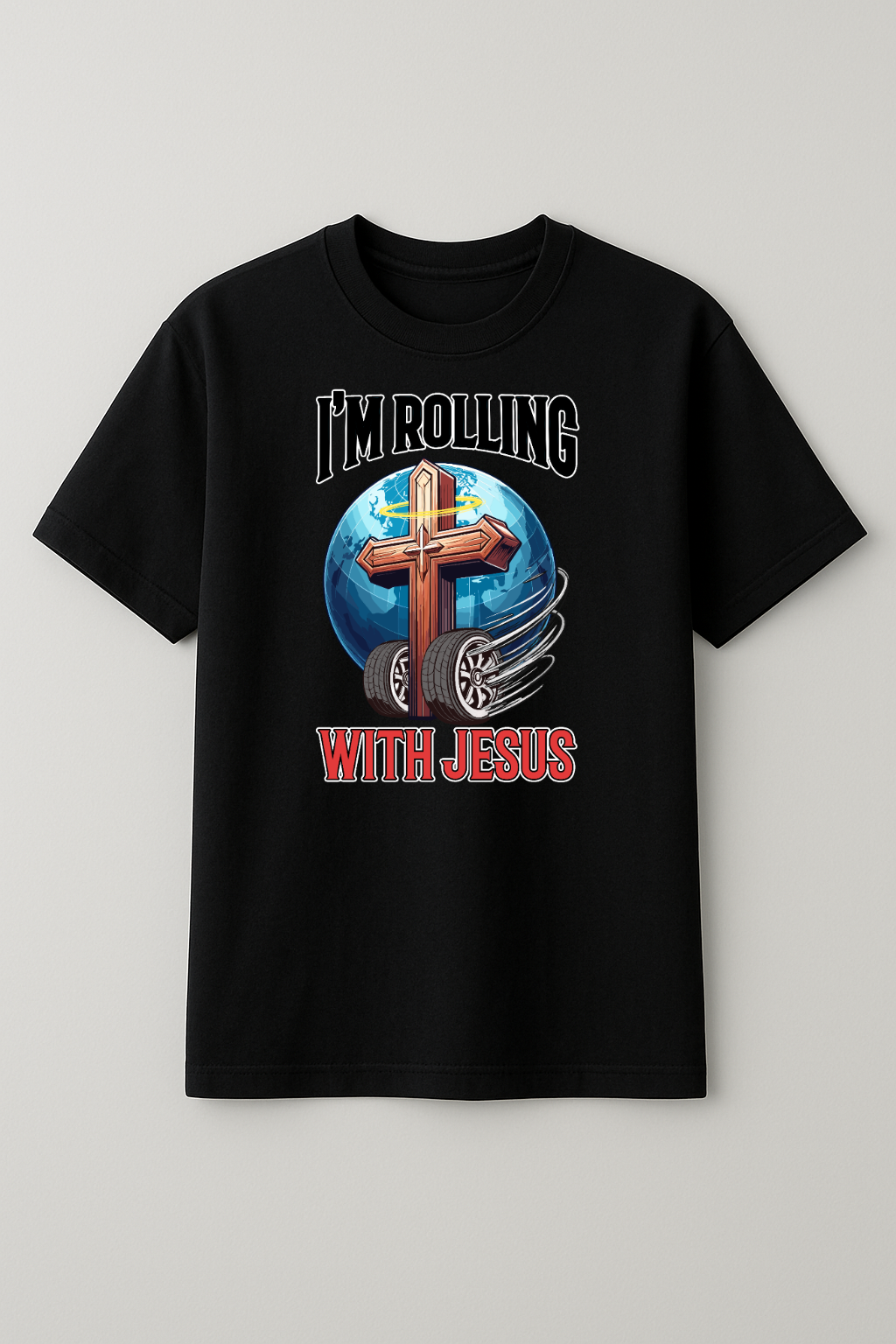 Rolling with Jesus T-Shirt