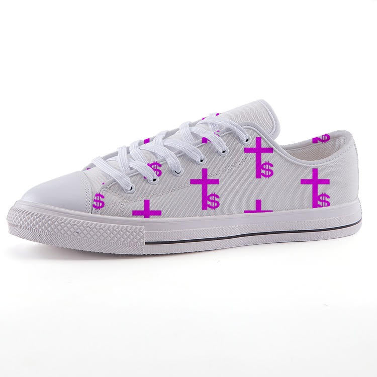 Men’s lace-up canvas shoes