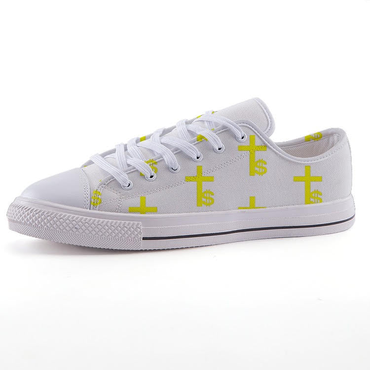 Men’s lace-up canvas shoes