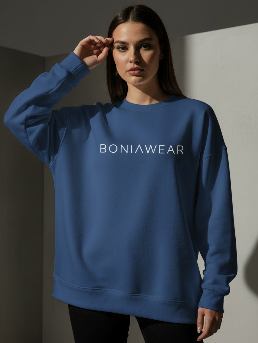 Royal blue Boniwear crewneck