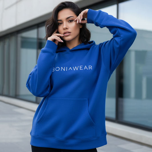 Royal blue Boniwear hoodie