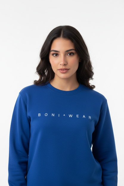 Royal blue Boniwear sweatshirt