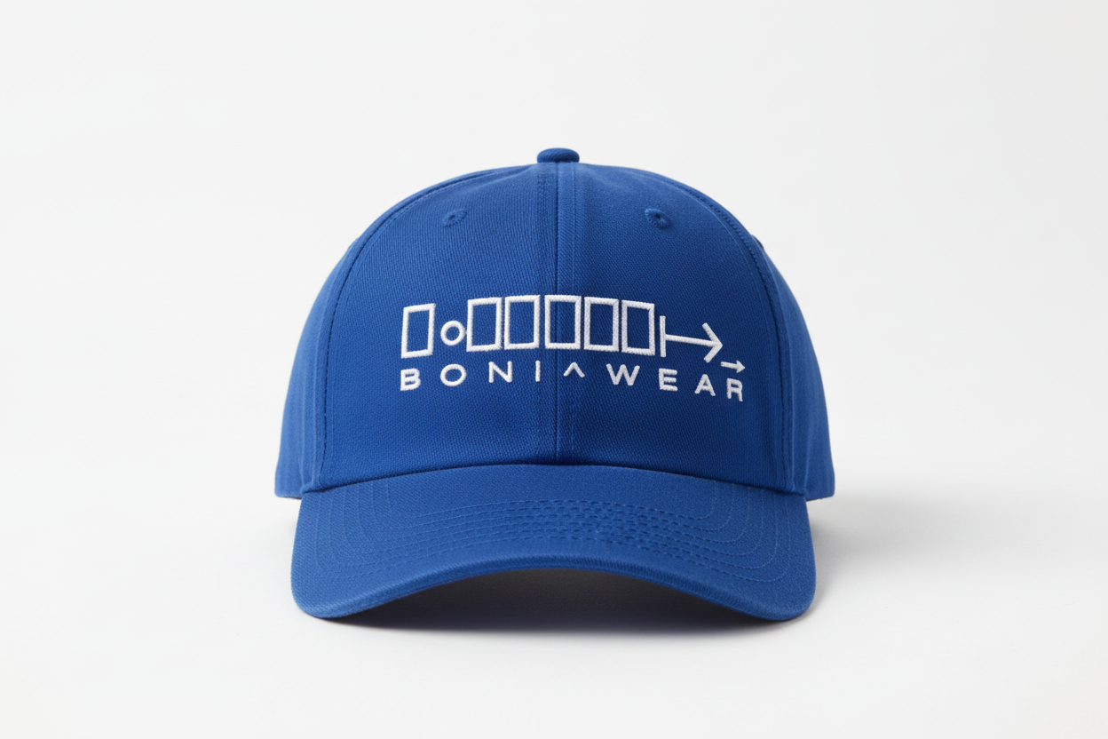 Royal Blue Cap - White Logo