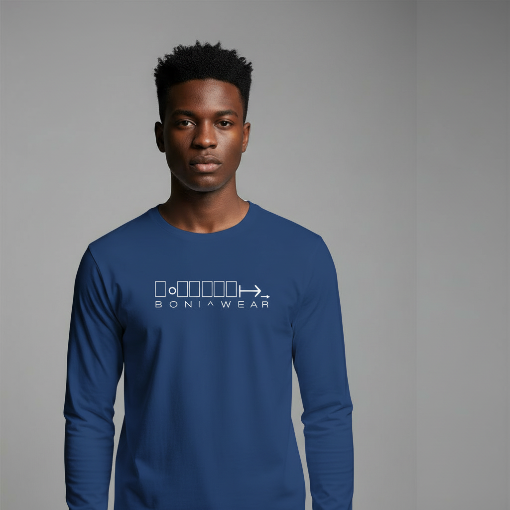 Royal Blue Geometric Logo