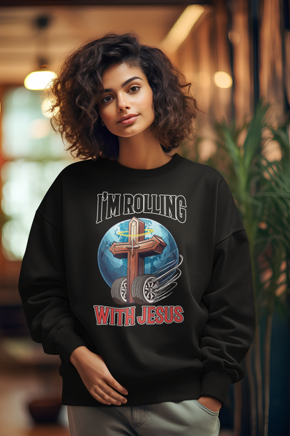 Rolling with Jesus Sweatshirt
