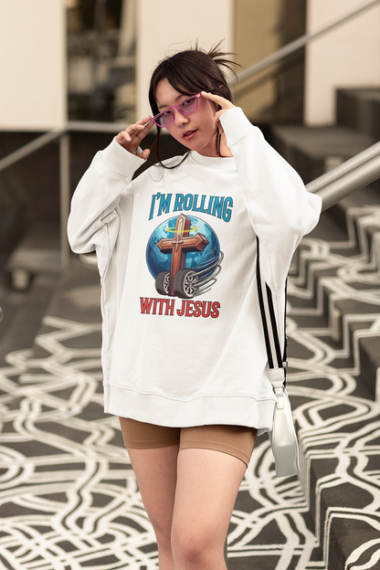 Rolling with Jesus Sweatshirt