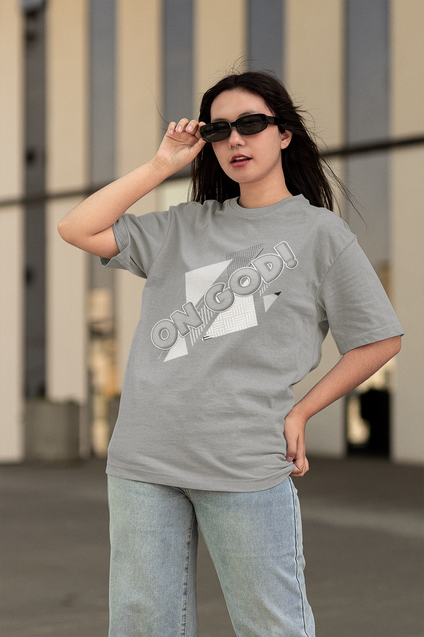 On God Oversized T-shirt