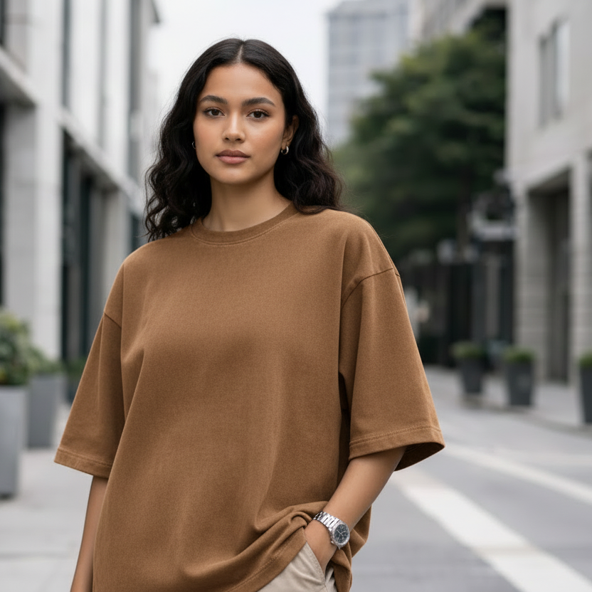 Women's Classic Ultra-Suede Boxy T-Shirt