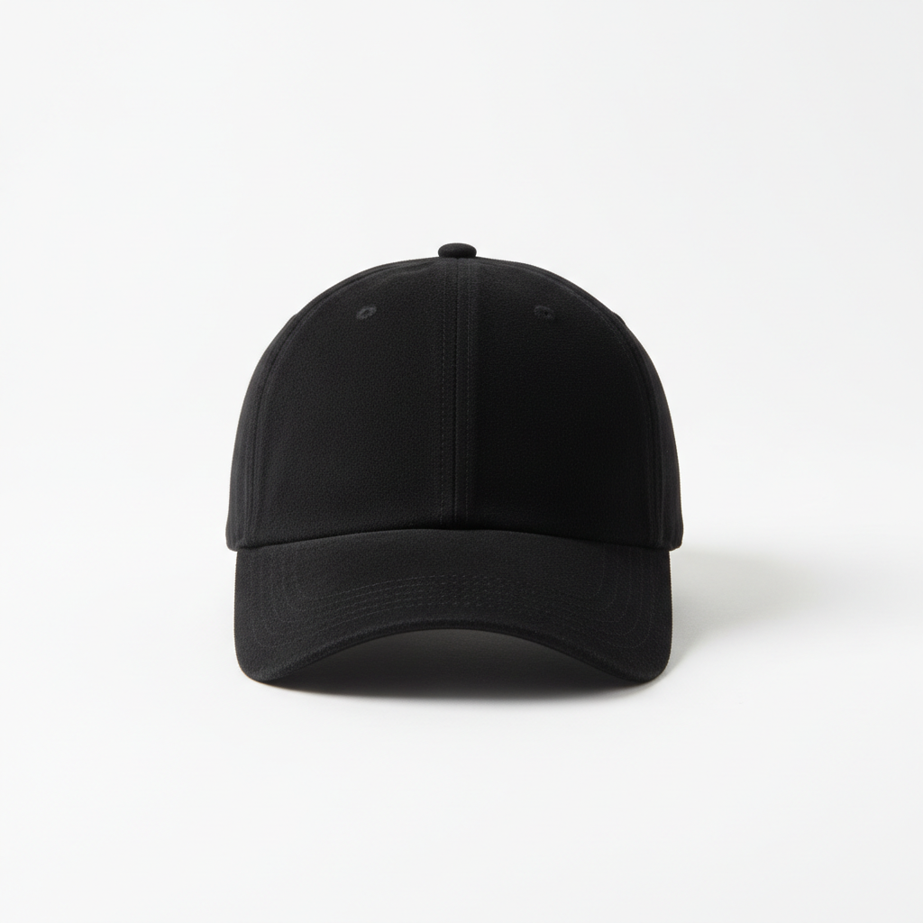 Ultra Suede Baseball Cap - Black