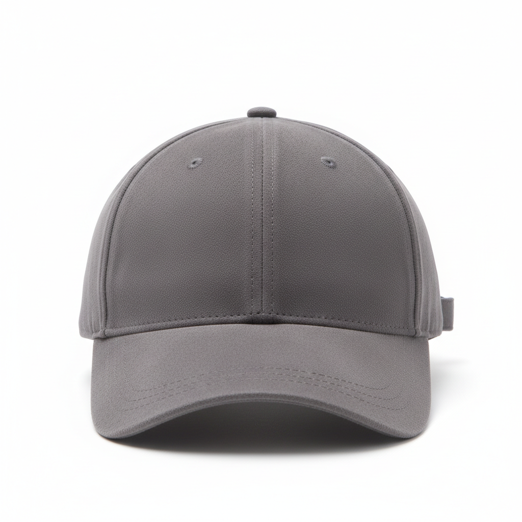 Ultra Suede Baseball Cap - Charcoal