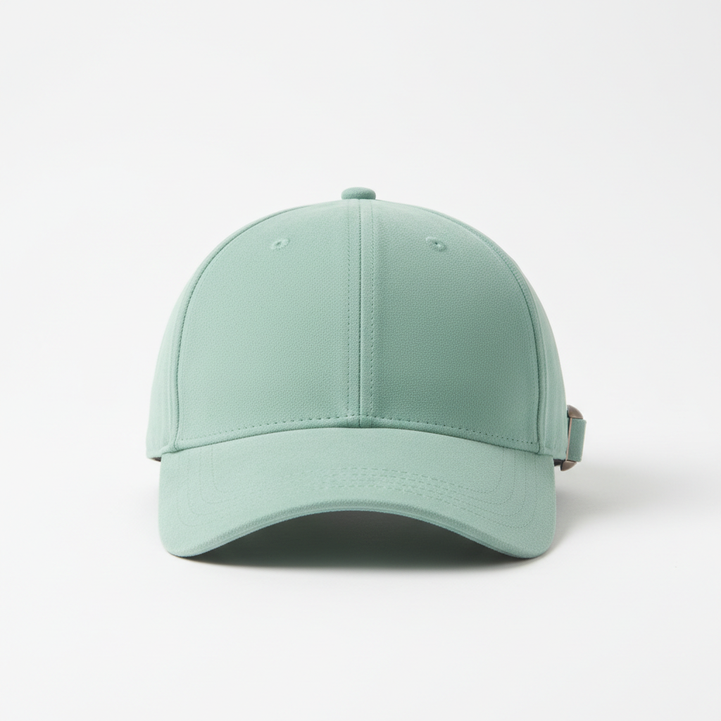 Ultra Suede Baseball Cap - Mint Green Plain