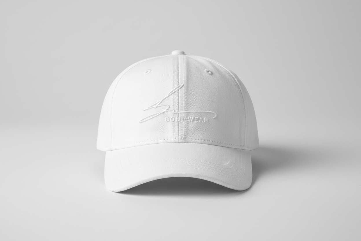 White Cap - White Logo