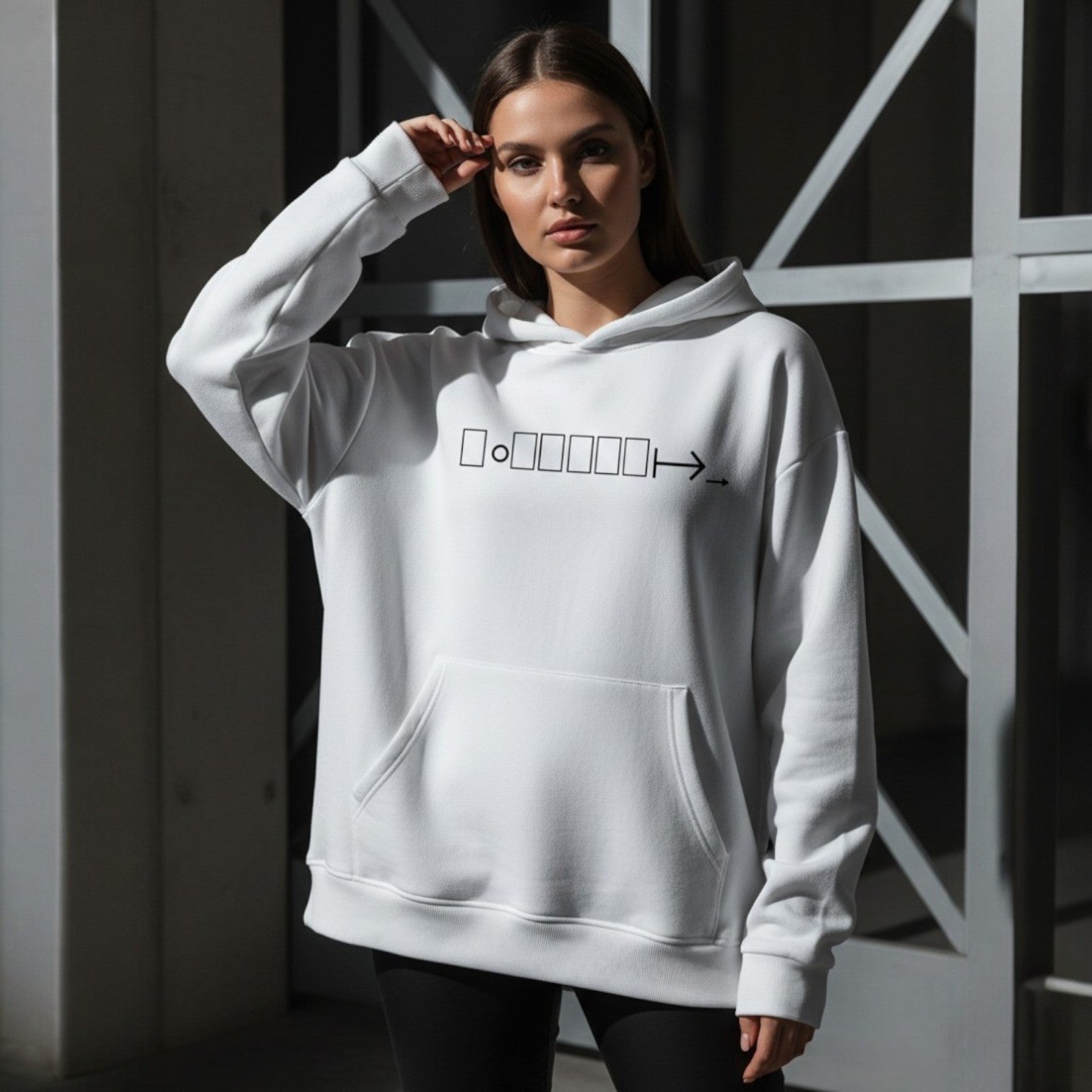 White Hoodie