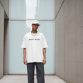 White snapback and t-shirt
