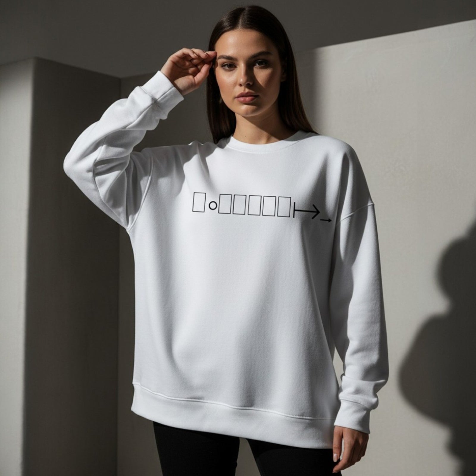 White Sweatshirt