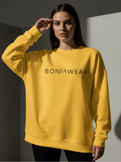 Yellow Boniwear crewneck