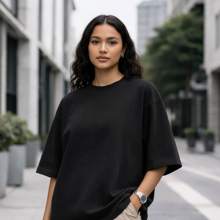 Women's Classic Ultra-Suede Boxy T-Shirt